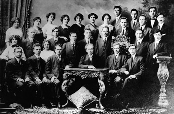Members of the ILGWU which was founded in 1900